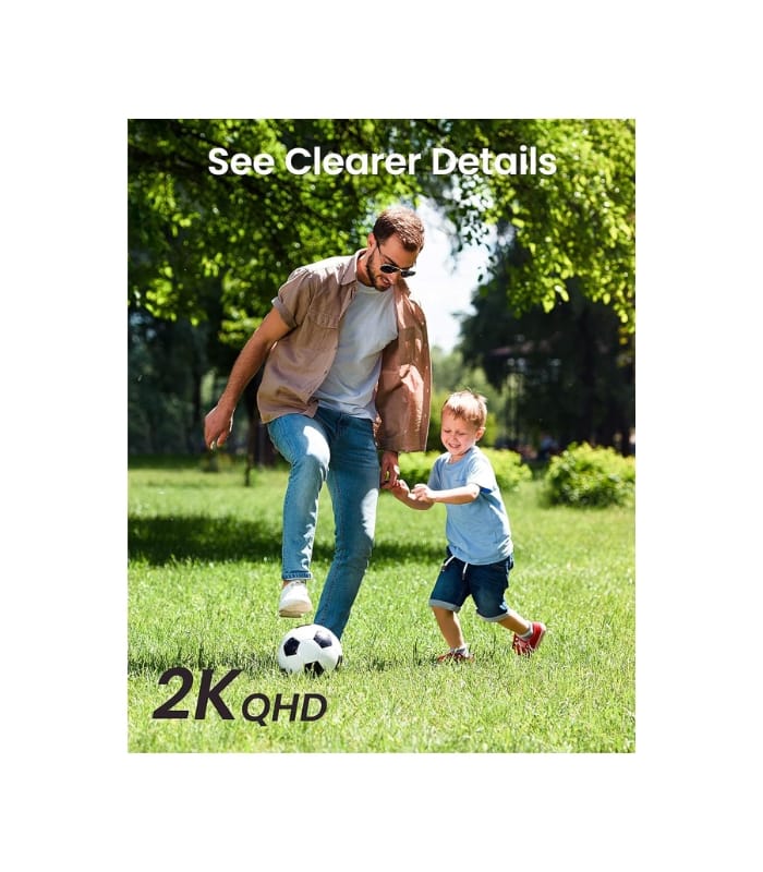 DESKO DCSP 2K WiFi Surveillance Security Camera Outdoor/Home/Dome, Pan-Tilt 360° View, 3MP