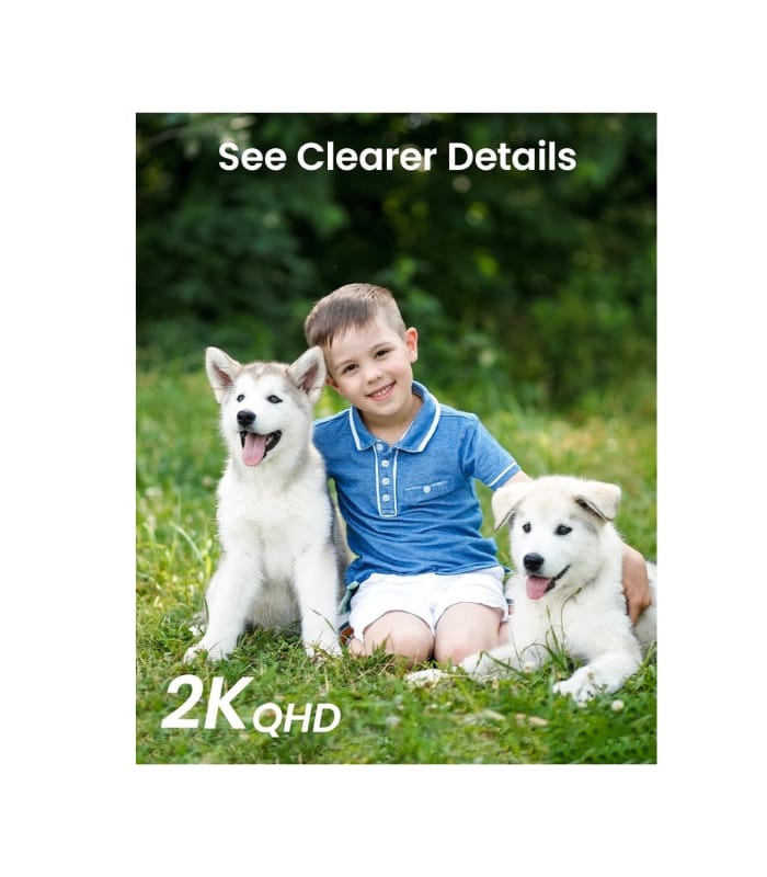 DESKO DCSP 2K WiFi Surveillance Security Camera Outdoor/Home/Dome, Pan-Tilt 360° View, 3MP