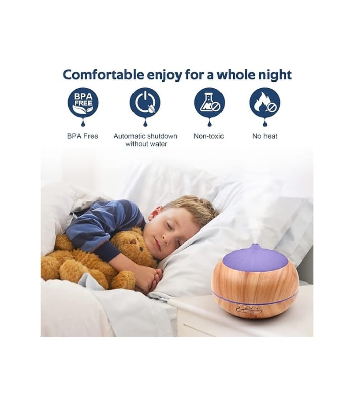 Diffusers for Essential Oils Large Room: 500ml (Without Bottle)