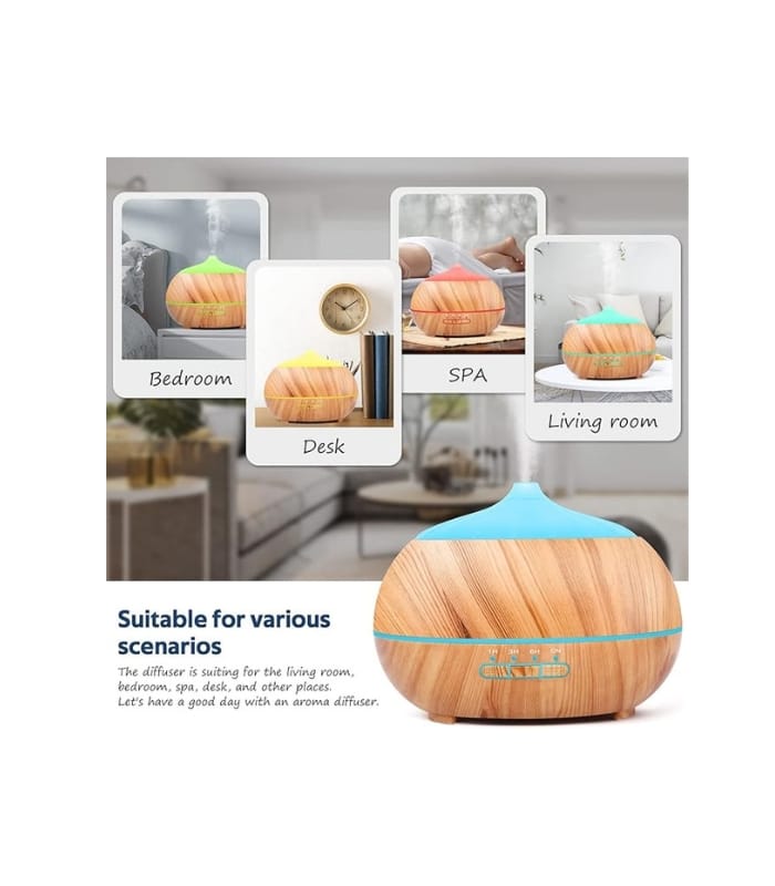 Diffusers for Essential Oils Large Room: 500ml (Without Bottle)