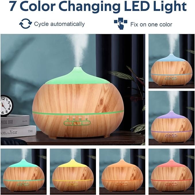 Diffusers for Essential Oils Large Room 500ml Without Bottle