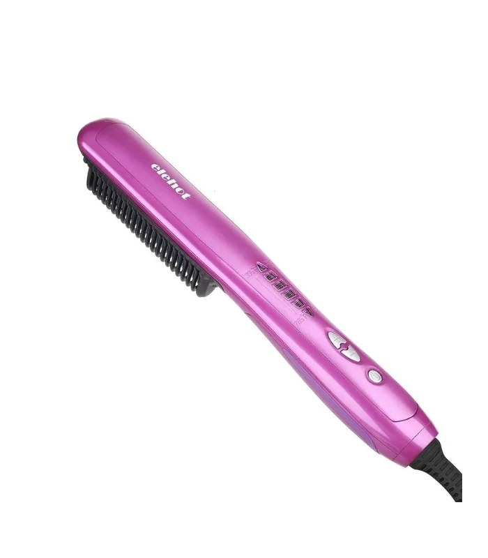 ELEHOT Hair Straightening Brush Straightener