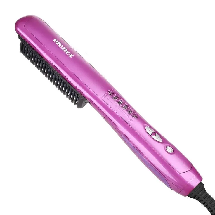ELEHOT Hair Straightening Brush Straightener