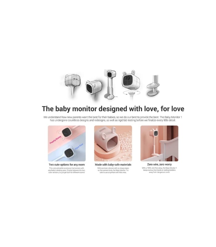 _EZVIZ BM1 Battery-Powered Baby Monitor (2) EZVIZ BM1 Battery-Powered Baby Monitor