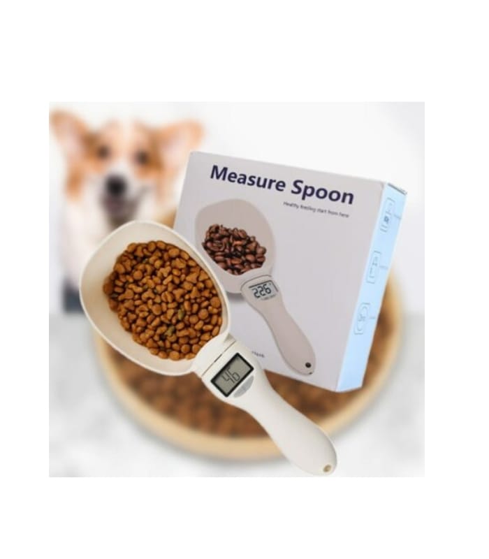 Electronic Measure Spoon for Pet Food / Weighing Cup / Digital Scale Scoop with LCD Display