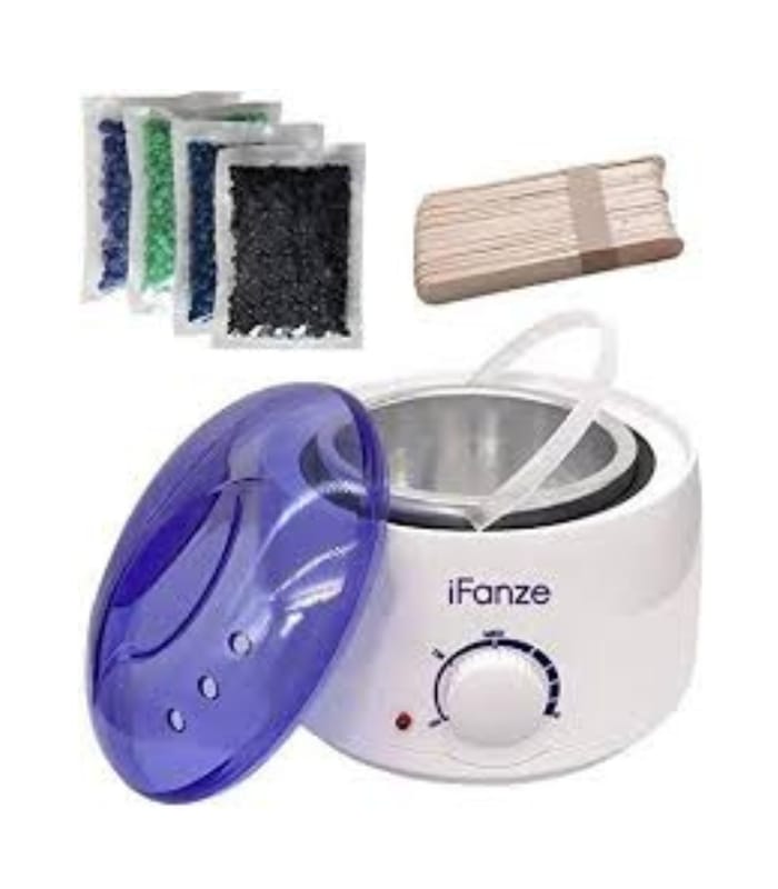 iFanze Warmer Hair Removal Wax Kit for All Body Applications with Wax