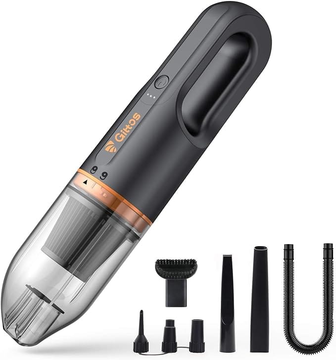 Gittos Handheld Vacuum, Handheld Vacuum Cleaner Cordless Rechargeable