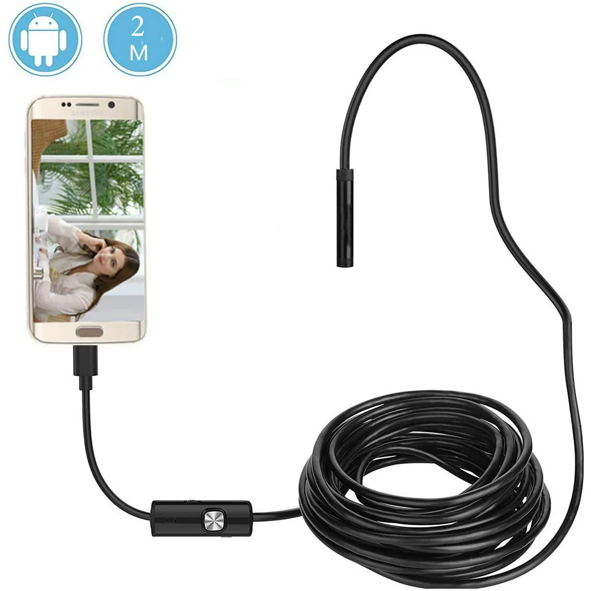 HY001 Android and PC USB Endoscope Cam 3.5M