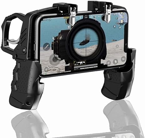 K21 Mobile Game Controller for PUBG Call of DutyFortnite,aim Trigger Fire Buttons L1R1 Shooter Sensitive Joystick