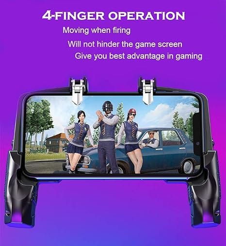 K21 Mobile Game Controller for PUBG Call of DutyFortnite,aim Trigger Fire Buttons L1R1 Shooter Sensitive Joystick
