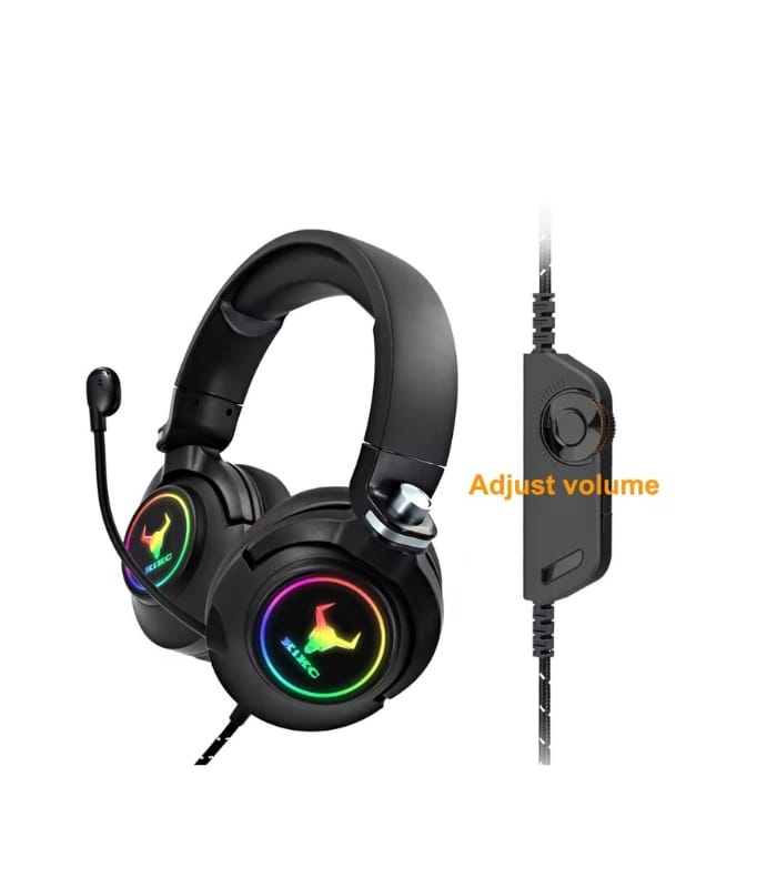 Kikc ET600 Gaming Headset for Xbox One Headset, PS4 Headset for PS5, PSP, PC