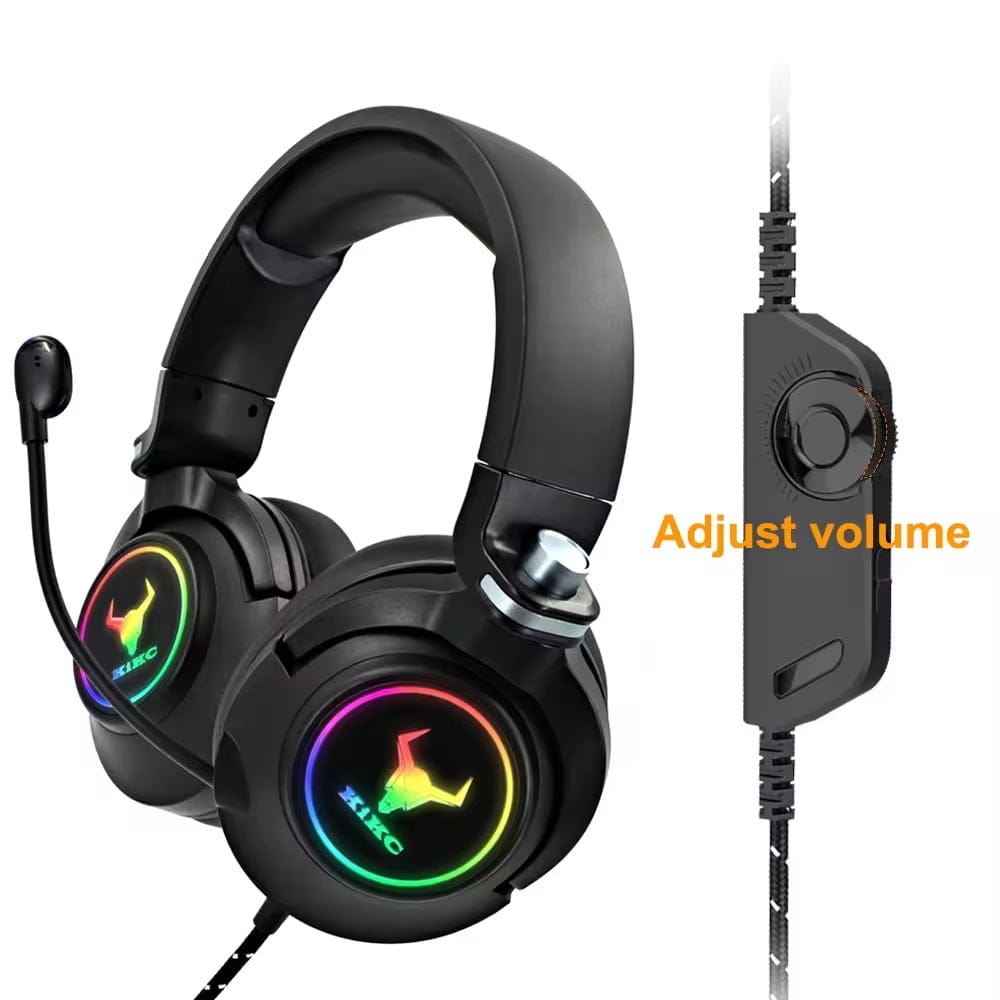 Kikc ET600 Gaming Headset for Xbox One Headset, PS4 Headset for PS5, PSP, PC