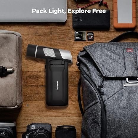 LM203 Handheld Digital Microscope with 4″ LCD Screen, 200X USB Portable Digital Microscope Coin Magnifier