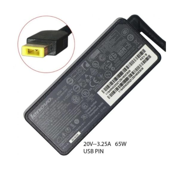 Lenovo 65W 20V 3.25A USB Type Replacement Laptop AC Adapter Charger