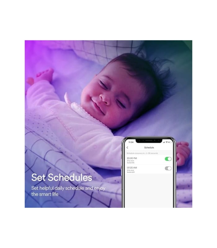 Lumary Smart WiFi LED Strip Lights 16.4Ft/5M - Rope Lights Color Changing RGB LED