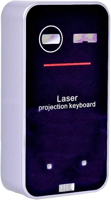 MOJO Bluetooth Wireless Laser Projection Virtual Keyboard Portable Full-Size Keypad