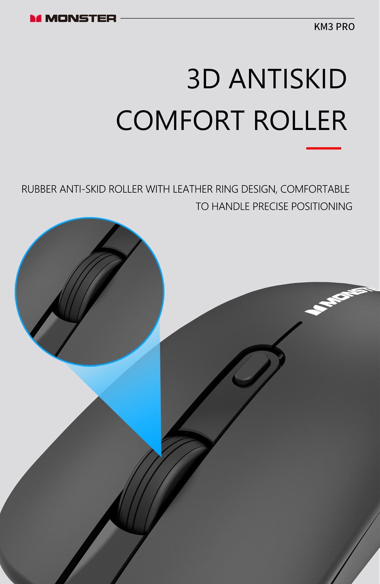 MONSTER AIRMARS KM3 PRO WIRELESS KEYBOARD & MOUSE