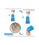 PETDOM Pet Hair Remover Brush for Clothes - Integrated Sturdy Handle