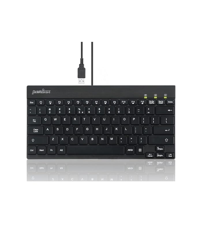 _Perixx PERIBOARD-426 Wired Mini Low Profile Keyboard (1) Perixx PERIBOARD-426 Wired Mini Low Profile Keyboard