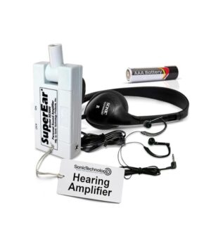 Personal Sound Amplifier Model SE5000 (PSAP), 50dB Pocket Size Audio Amplifier with Headphones