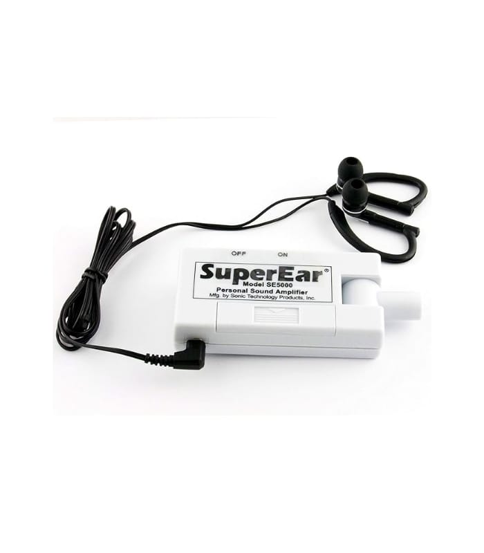 Personal Sound Amplifier Model SE5000 (PSAP), 50dB Pocket Size Audio Amplifier with Headphones