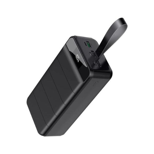 Power Bank 50000mAh, 22.5W PD Quick Charge Portable Charger with 4 Outputs & 3 Inputs & Flashlight and LED Display