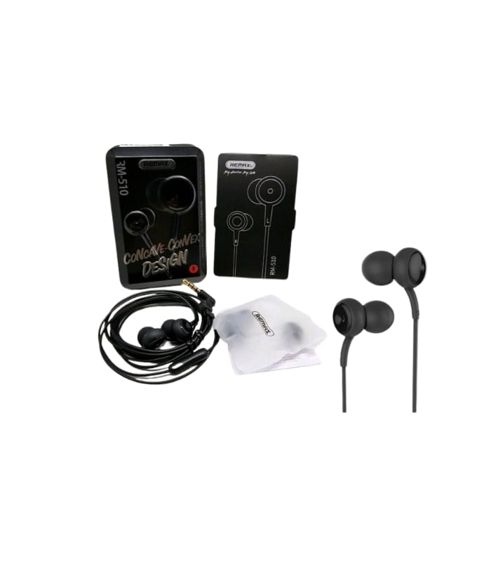 Remax RM-510 In-Ear Wired Earphone Stereo Headset with Mic