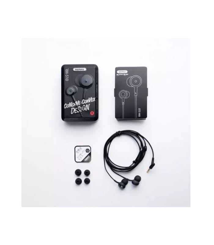 Remax RM-510 In-Ear Wired Earphone Stereo Headset with Mic