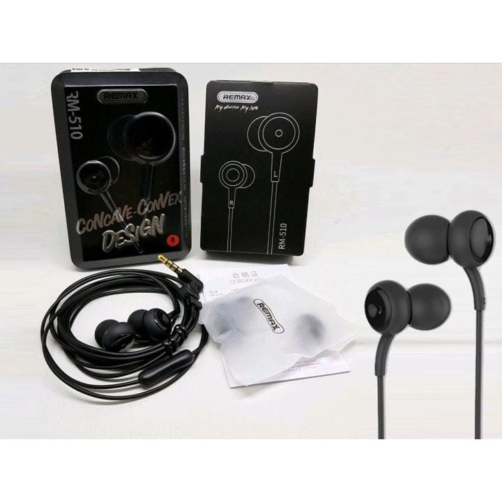 Remax RM-510 In-Ear Wired Earphone Stereo Headset with Mic