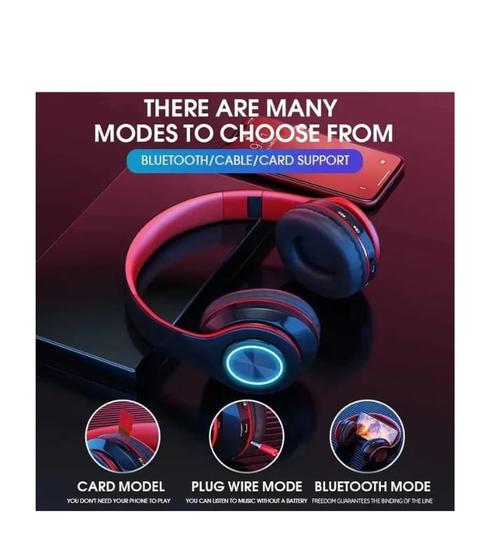 T47 Wireless Headphones Bluetooth Stereo Head Phones