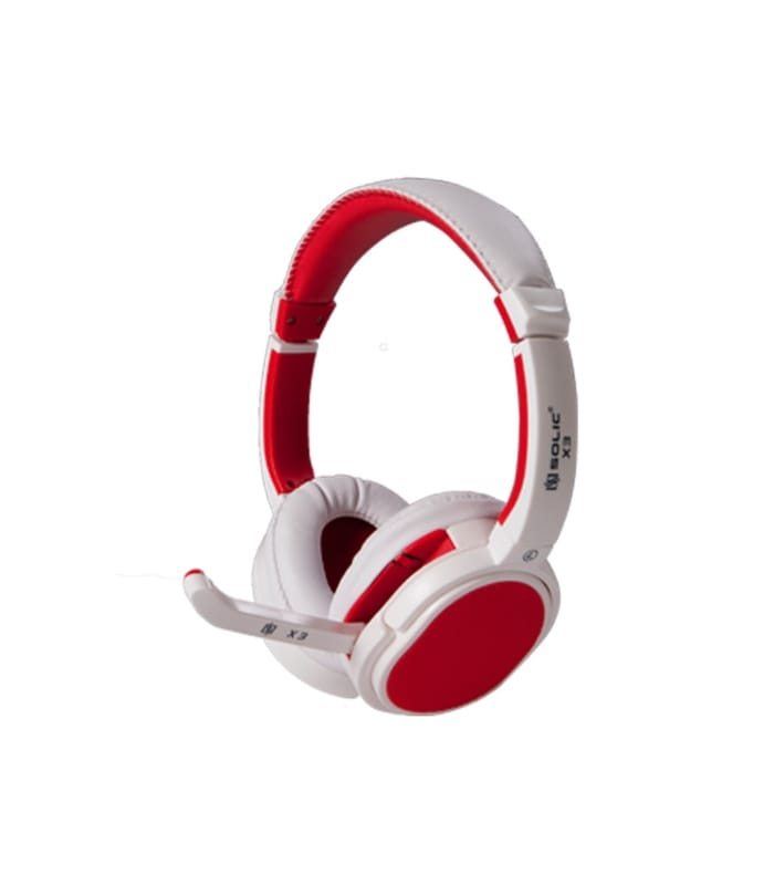 SOLIC RED headset X3