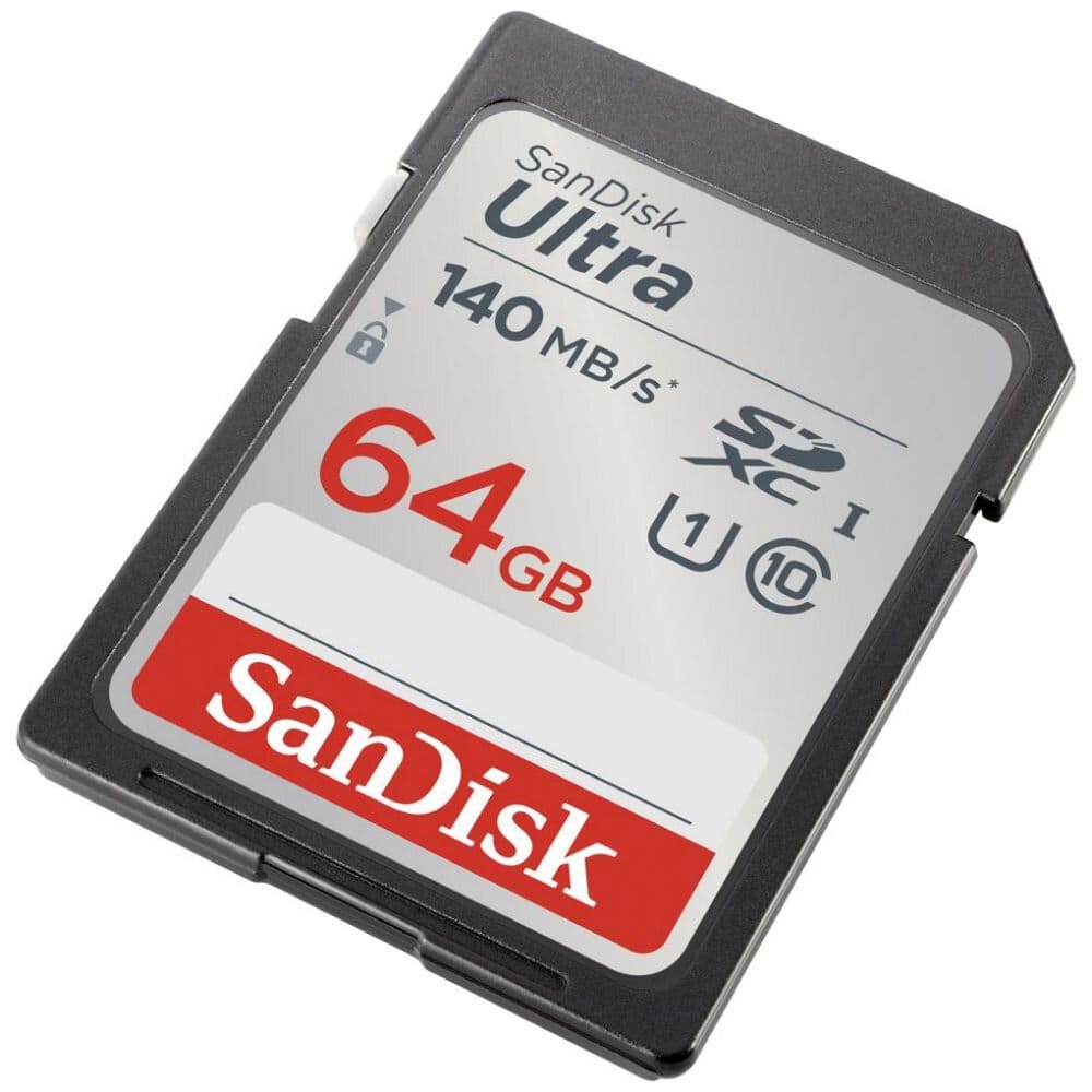 SanDisk 64GB 140MB/s Ultra UHS-I SD Card
