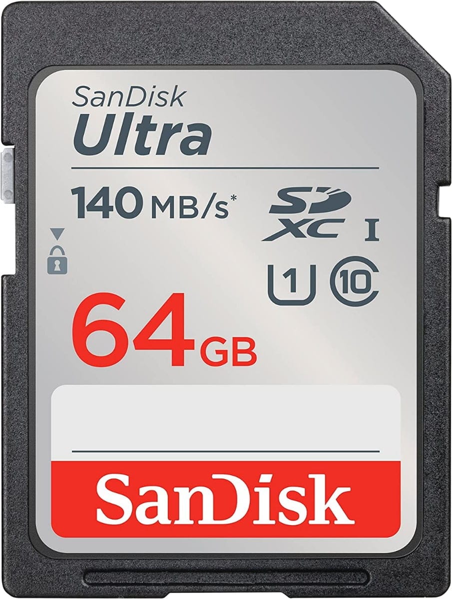 SanDisk 64GB 140MB/s Ultra UHS-I SD Card