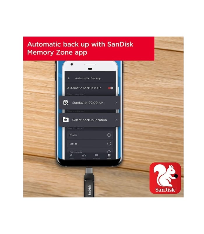 SanDisk Ultra Dual Drive Go 64GB USB Type-C Flash Drive