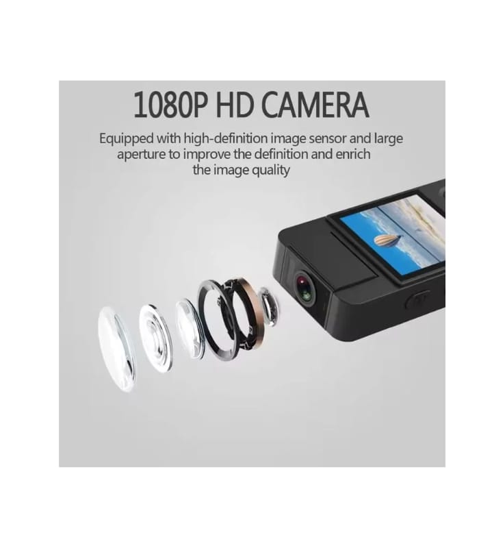 L12 Mini Body Camera WiFi Video Recorder 1080P Wearable Night Vision