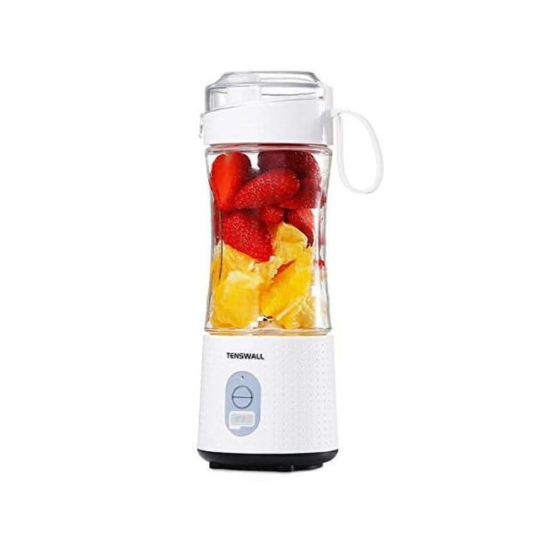 TENEWALL personal size smoothie and smoothie, portable fruit machine 13 oz USB charging juicer