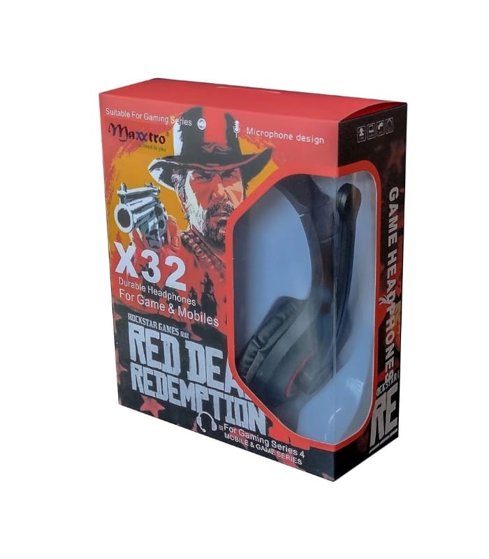 Tucci X32 read Dead Redemption Gaming HeadPhone