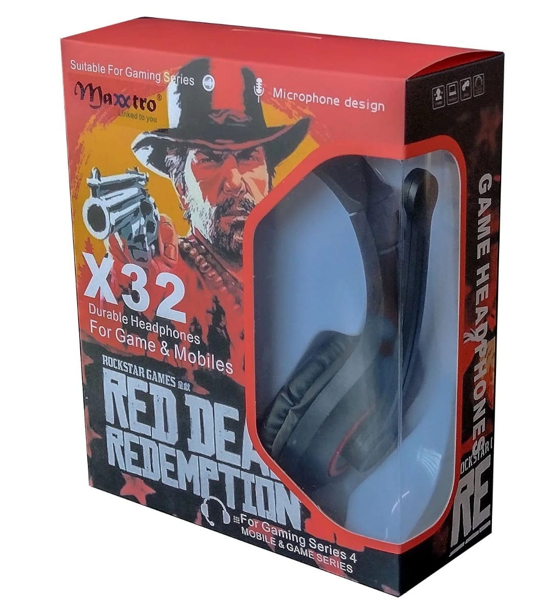 Tucci X32 read Dead Redemption Gaming HeadPhone