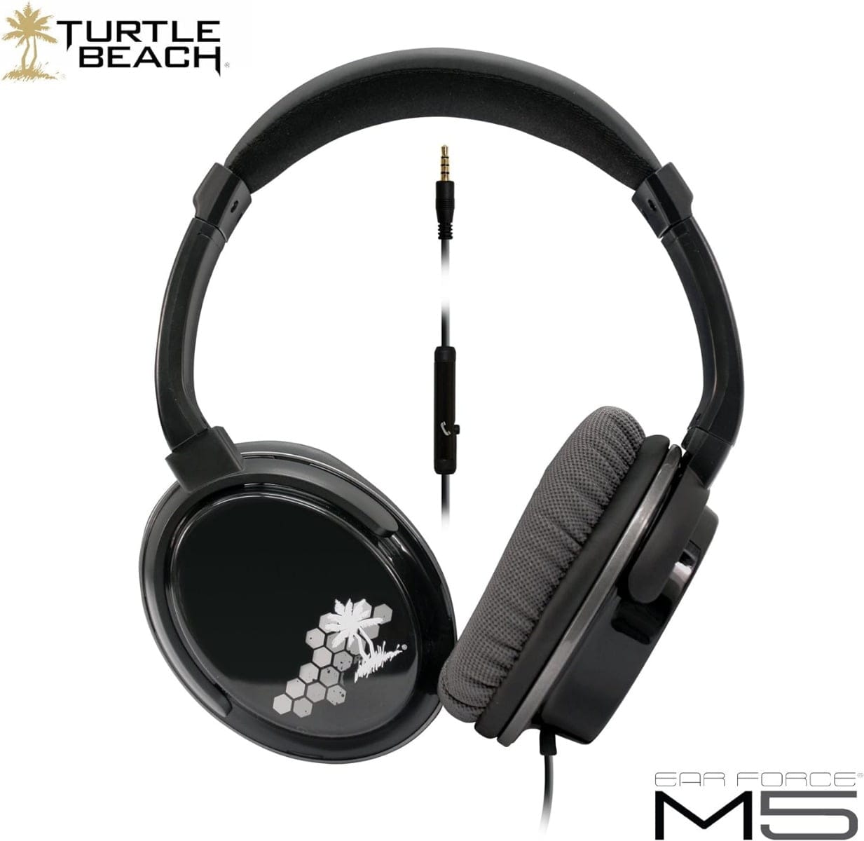 Turtle Beach Ear Force M5 Silver Mobile Gaming Headset with mic