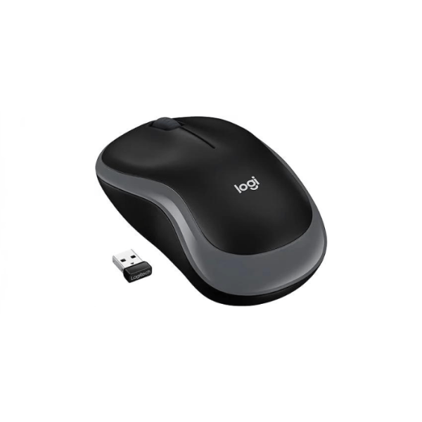 Logitech M185 Wireless Mouse, 2.4GHz with USB Mini Receiver, 12-Month Battery Life