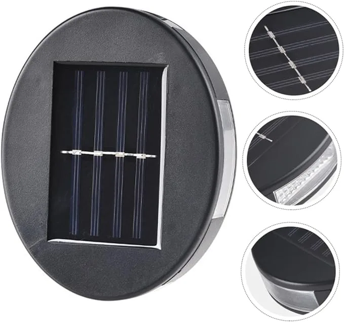 Uonlytech Park Solar Light Solar Wall Light Pc Outdoor Post Lamp LED Solar Light