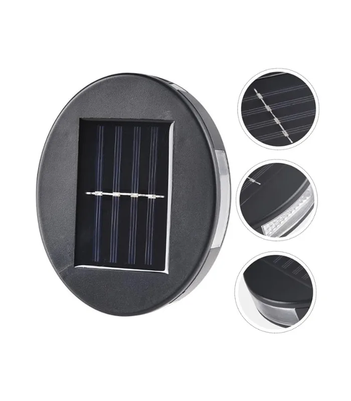 Uonlytech Park Solar Light Solar Wall Light Pc Outdoor Post Lamp LED Solar Light