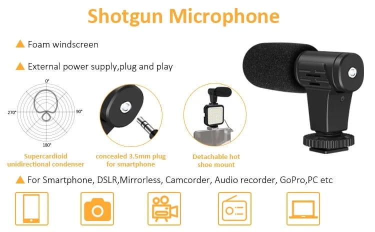 Vlogging Kit For Live Streaming 01LM