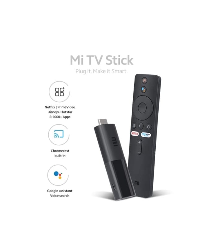 Xiaomi Mi TV Stick | Google Assistant | Global Version Quad CoreBit Android 9.0
