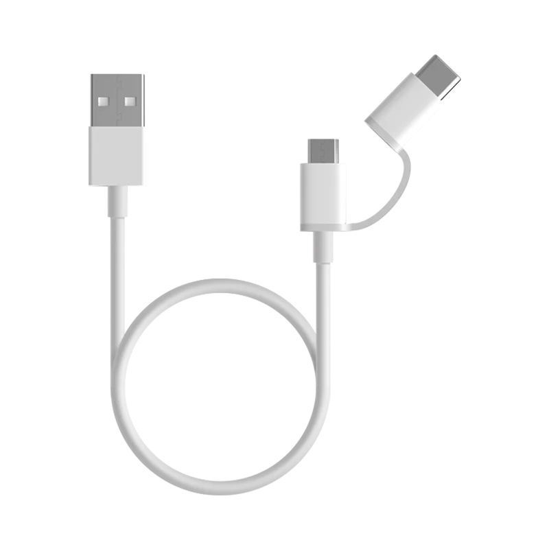 Mi 2-in-1 USB Cable (Micro USB to Type C) 100 cm