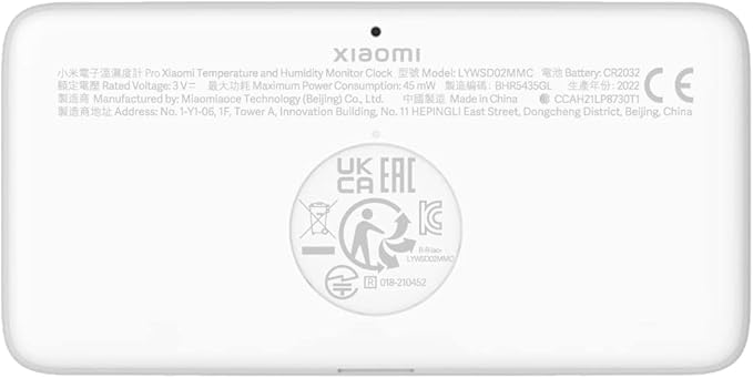 Xiaomi Temperature and Humidity Monitor Pro, Temperature Humidity