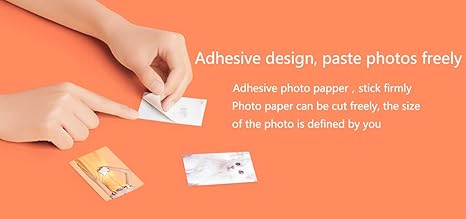 Mi Portable Photo Printer Paper (2x3-inch, 20-sheets)