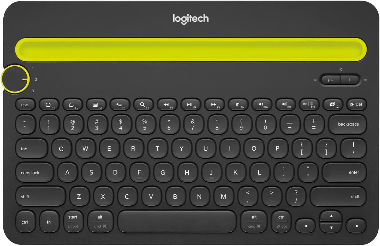 Logitech K480 Wireless Multi-Device Keyboard for Windows, macOS, iPadOS, Android