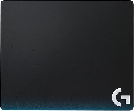Logitech G440 Hard Gaming Mouse Pad for High DPI Gaming -Rubber, Black