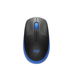 Logitech M190 Full Size Curve Wireless Mouse Blue